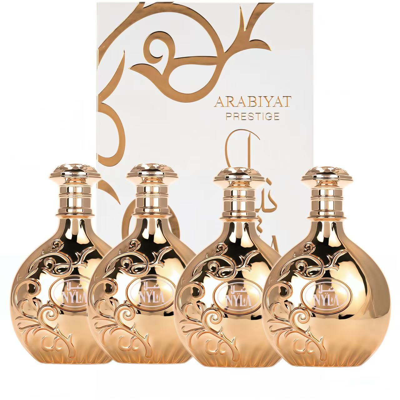 Arabiyat Prestige Nyla Eau De Parfum - Luxurious Gourmand Scent for Women or men, 2.7 fl oz.