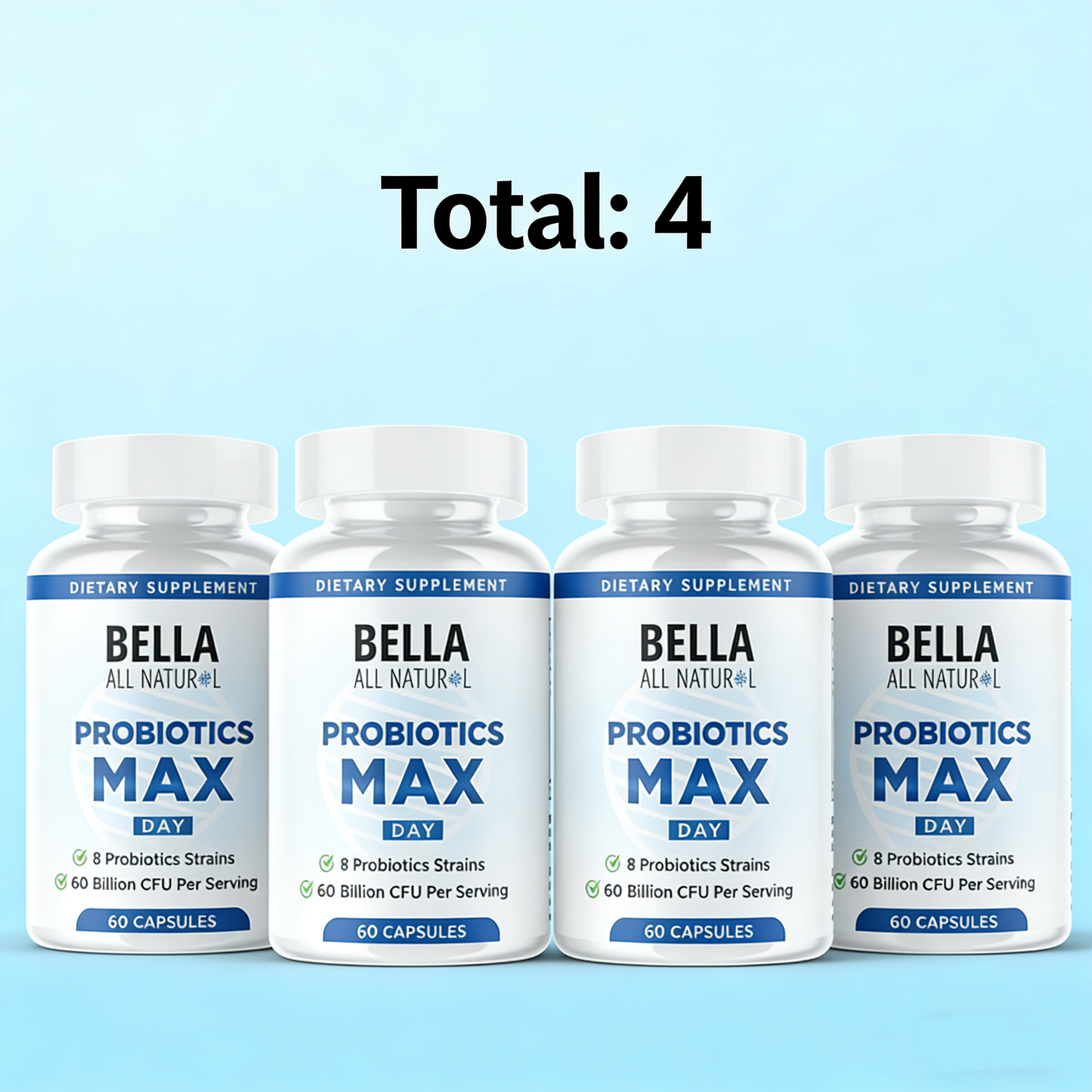 Highly Active Probiotic Blend Supports Gut Health, Aids Digestion, and Protects the Stomach and Intestines Dietary Supplement