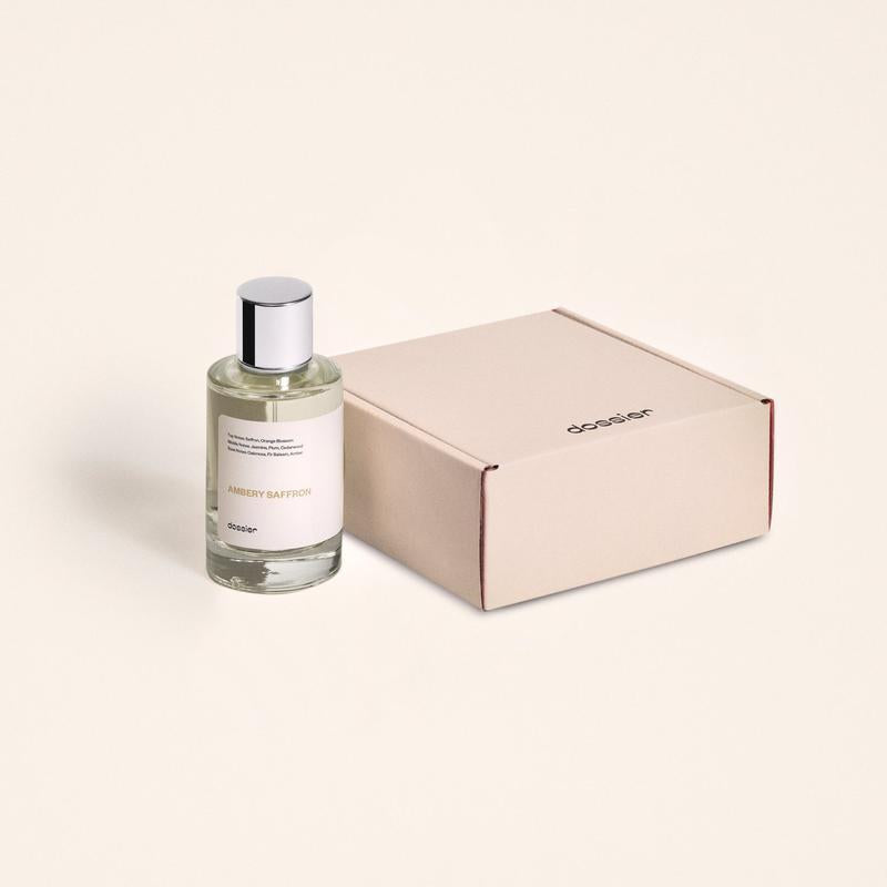 PURE FRAGRANCE AMBERY SAFFRON Unisex Perfume, Eau de Parfum, 50ml Saffron, Oakmoss, Jasmine, Plum, Cedarwood