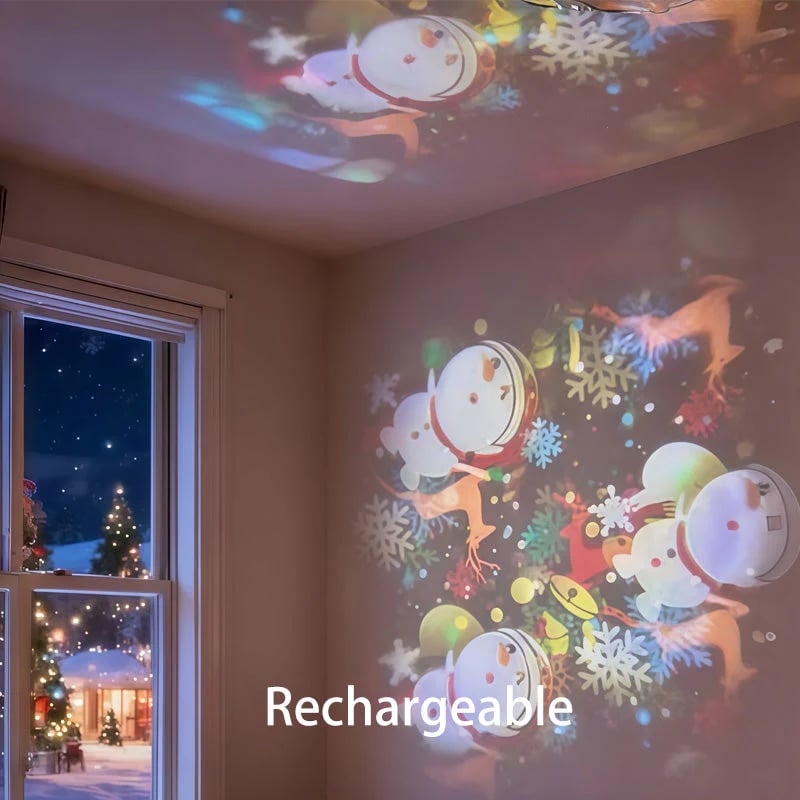 🌊Dynamic Rotating LED Projector Light