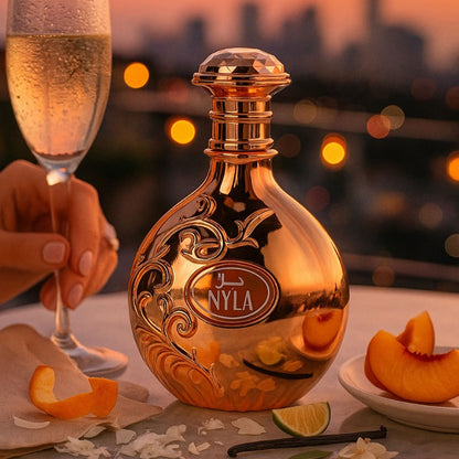 Arabiyat Prestige Nyla Eau De Parfum - Luxurious Gourmand Scent for Women or men, 2.7 fl oz.