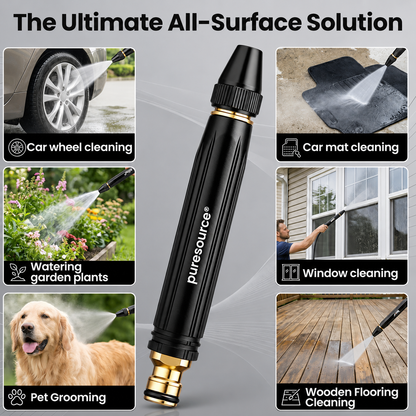 💥50% Off — Last Day丨puresource® 🏆Home high-pressure car wash water gun , a must-have for watering plants and vegetables, and car washing.👍💦