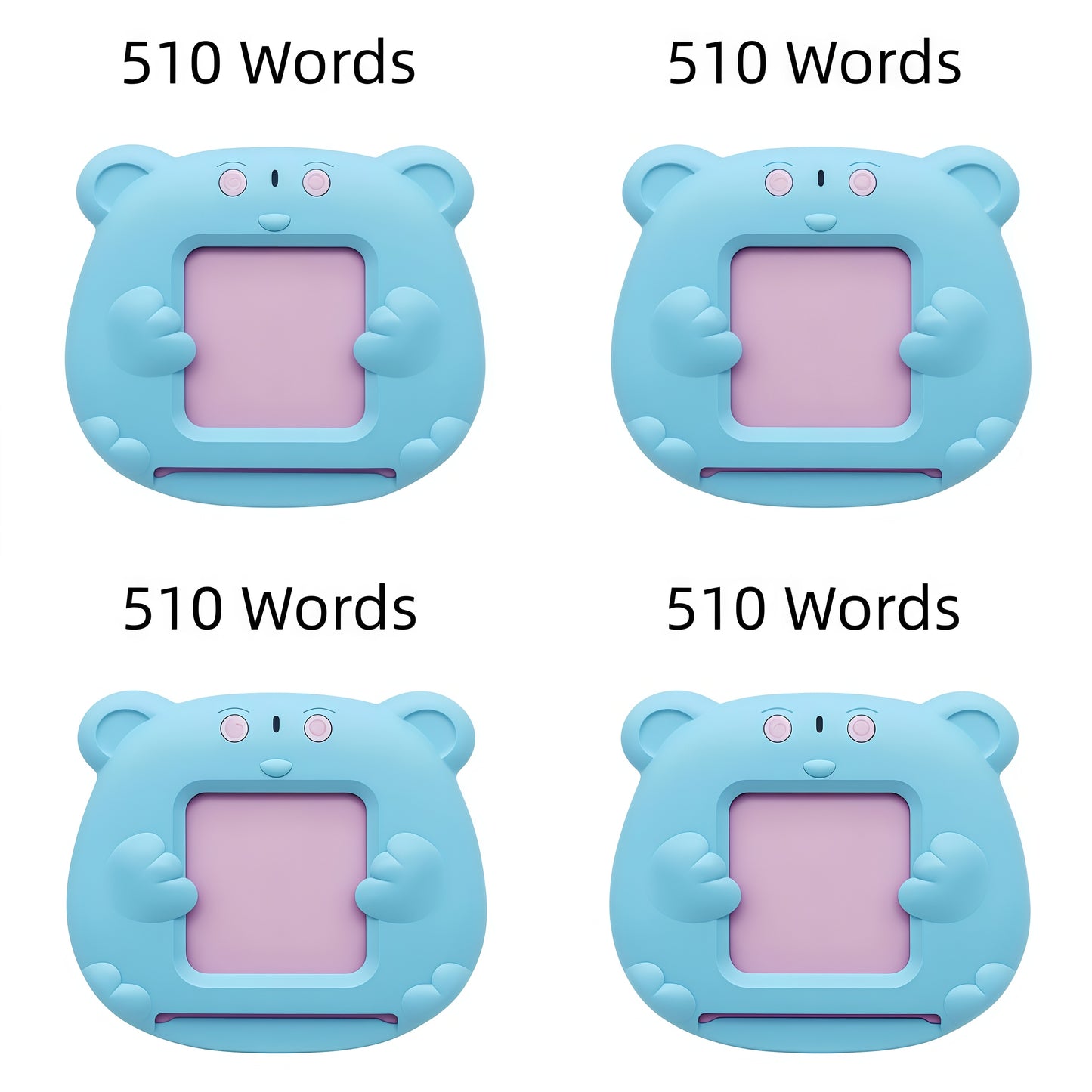 224/510 Words Bilingual Talking Flash Cards – English & Spanish | Autism Sensory Speech Therapy Toys for Toddlers 3-8 | Educational Gift