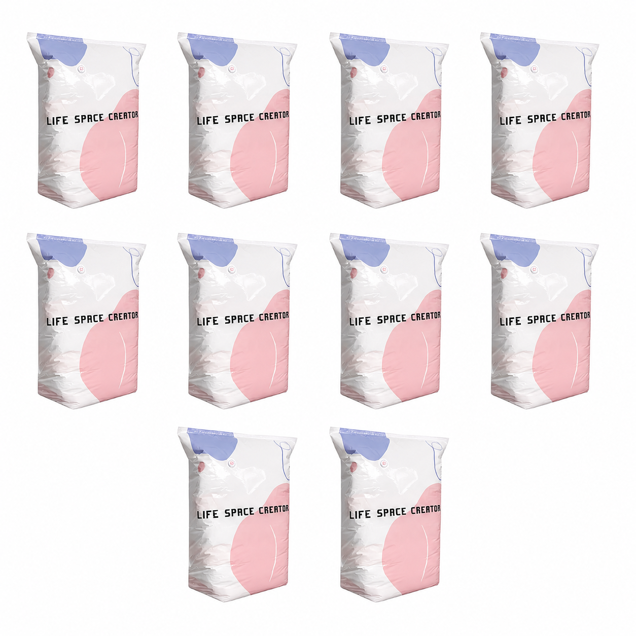Save Up To 80% More Closet Space — No Vacuum Or Pump Required.Compress bulky bedding, blankets and seasonal clothing in seconds while keeping everything clean, dry and organized.