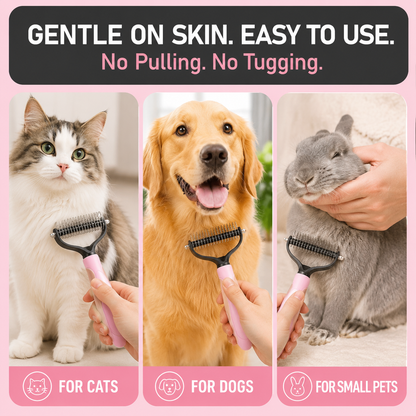 Remove Mats, Tangles & Loose Fur Without Hurting Your Pet