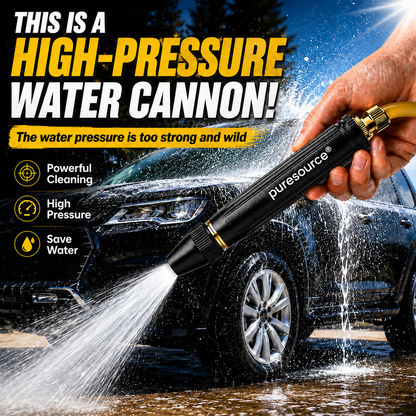 💥50% Off — Last Day丨puresource® 🏆Home high-pressure car wash water gun , a must-have for watering plants and vegetables, and car washing.👍💦