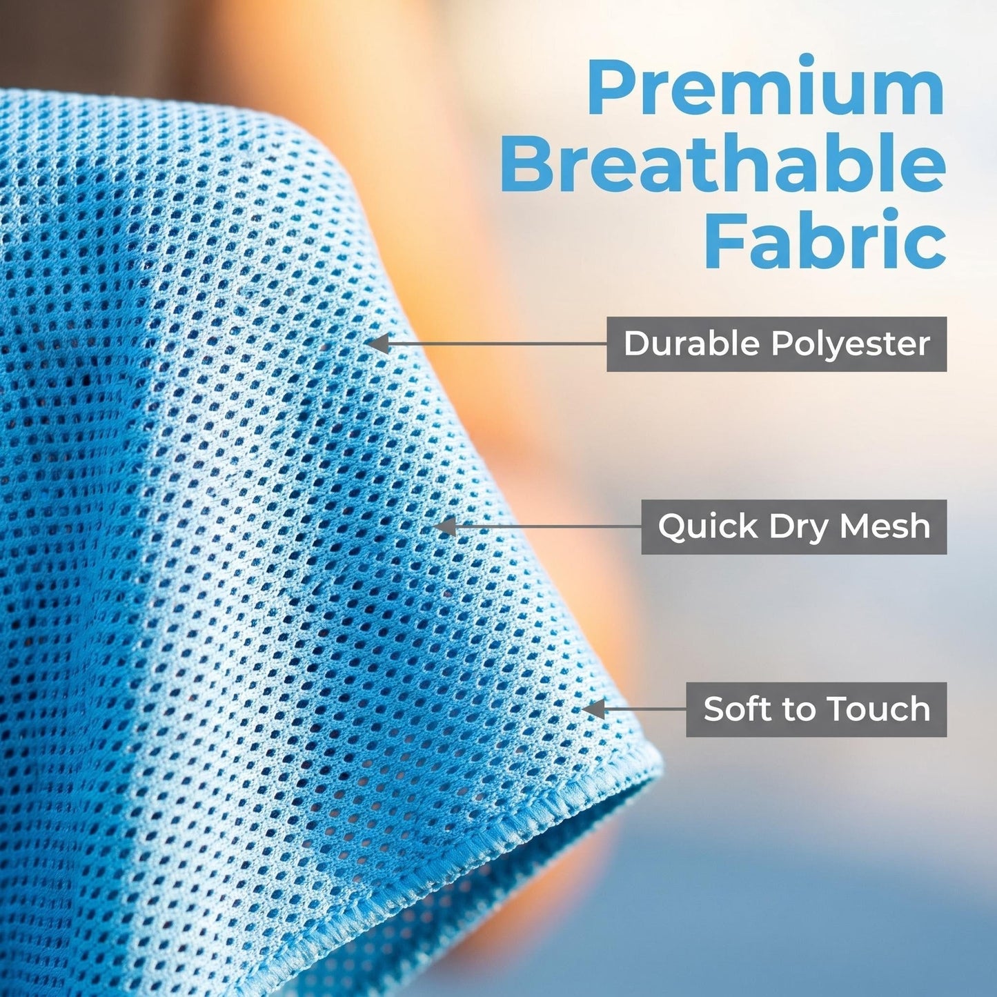 ❄️Cold Sweat Towel You Can Use Anywhere, Anytime! Reusable Soft Absorbent Cooling Portable