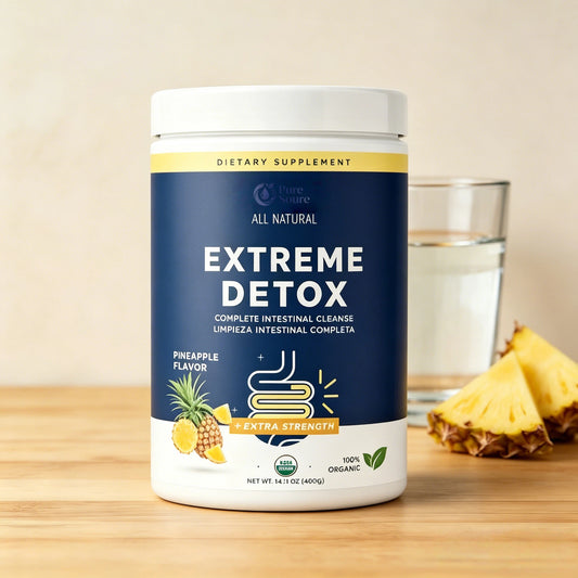 Extreme Detox Powder (Pineapple) Sleep Balance, Detox & Skin Radiance，No Added Sugar