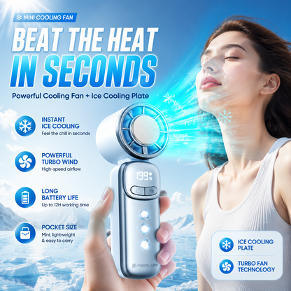 Stay Cool Anywhere, Anytime.Instant Ice Cooling In The Palm Of Your Hand.