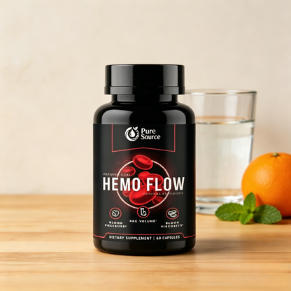 Hemo Flow | Healthy Blood Pressure, Heart, Nitric Oxide & Circulation
