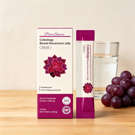 Bowel Movement Jelly (10 Days) - Garcinia Cambogia (HCA) Jelly Sticks.(Grape  Flavored)