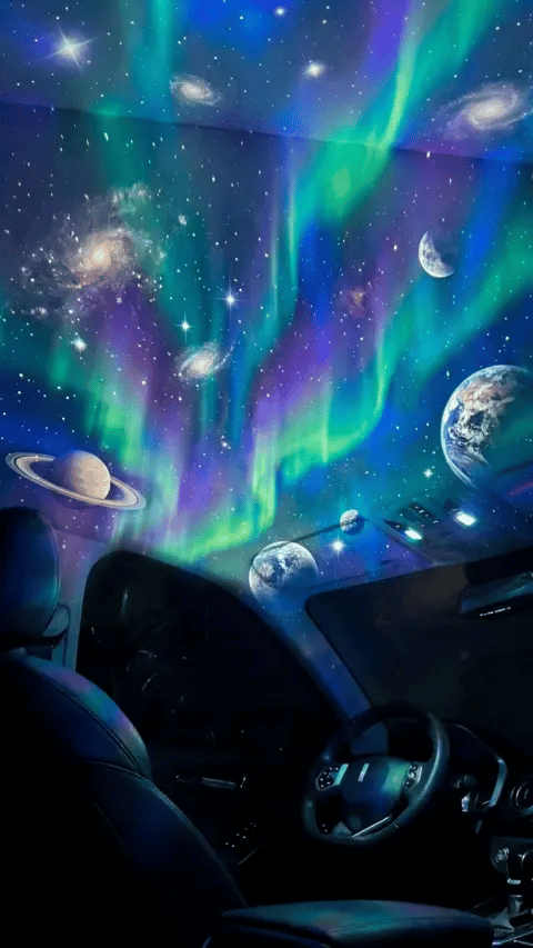Transform Your Room Into A Dream Galaxy.Relax • Sleep Better • Create Magical Atmosphere Every Night