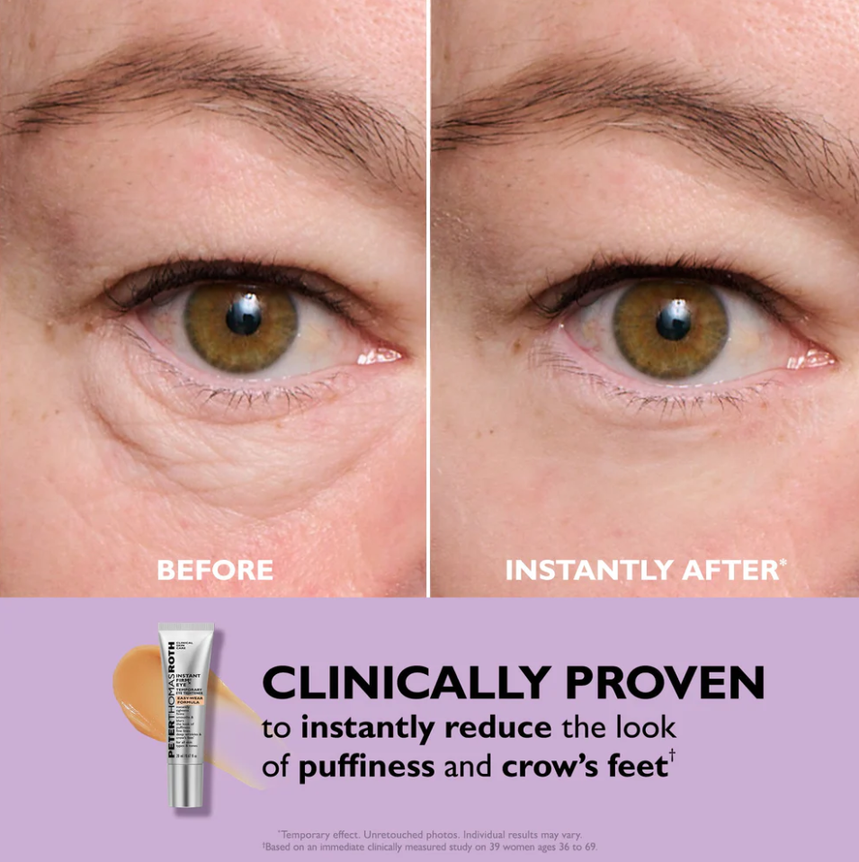 Instant FIRMx Eye Tightening Cream – Temporary Eye Lift, Easy-Wear Formula