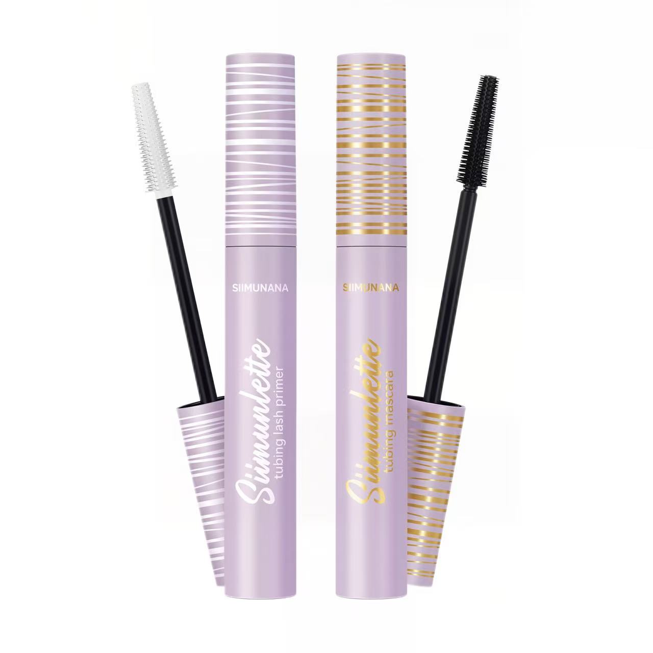 Lash cocktail - tubing mascara & primer for Longer, Full Sizeer, Volumized & Moisturized Lashes, Infused with Hyaluronic Acid, Non-Toxic, Vegan & Cruelty Free
