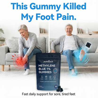 puresource® Methylene Blue Gummies.Support Arthritis.MS.Stroke.Neuropathy.Gout.Move Easier. Feel Lighter. Live Freer✅️Sugar-free💎-Save40%Today