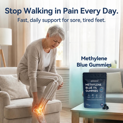 puresource® Methylene Blue Gummies.Support Arthritis.MS.Stroke.Neuropathy.Gout.Move Easier. Feel Lighter. Live Freer✅️Sugar-free💎-Save40%Today