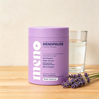 Hormone-Free Menopause Support (30 Servings): Natural relief for hot flashes and mood swings using Black Cohosh and Ashwagandha.