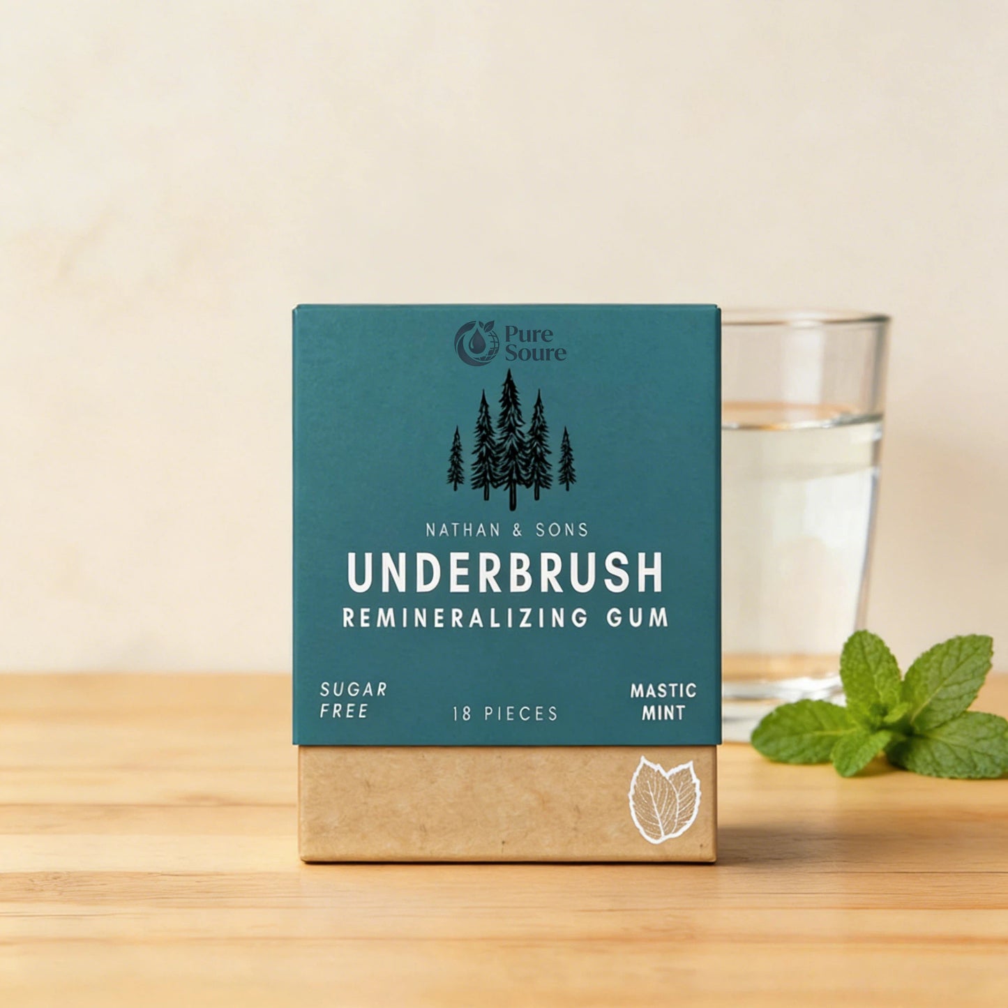 MINT Remineralizing Chewing Gum with Nano-Hydroxyapatite Organic