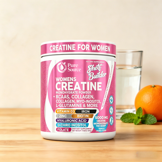 Clean Nutra Women’s Creatine Powder | Collagen + BCAAs | Orange Flavor