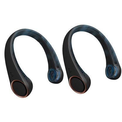 Portable Neck Fan – Hands-Free Bladeless 360° Cooling, 4000mAh USB Rechargeable, 3-Speed Quiet Wearable Fan
