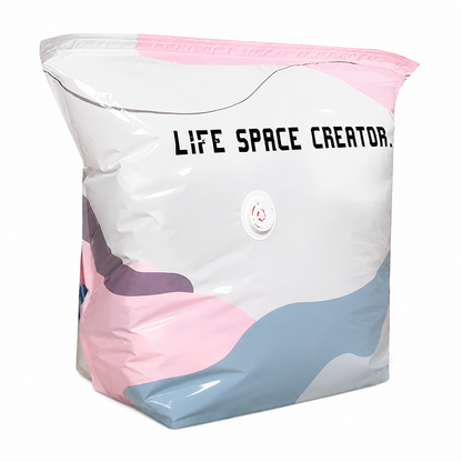 Save Up To 80% More Closet Space — No Vacuum Or Pump Required.Compress bulky bedding, blankets and seasonal clothing in seconds while keeping everything clean, dry and organized.