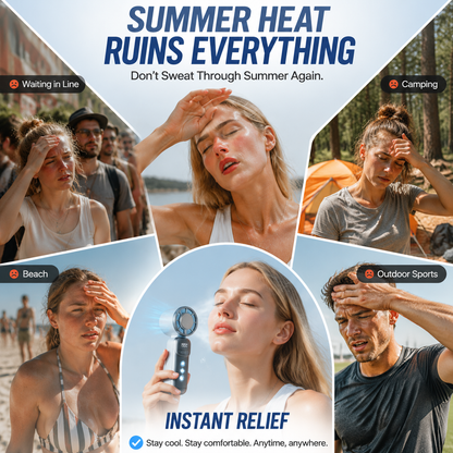 Stay Cool Anywhere, Anytime.Instant Ice Cooling In The Palm Of Your Hand.