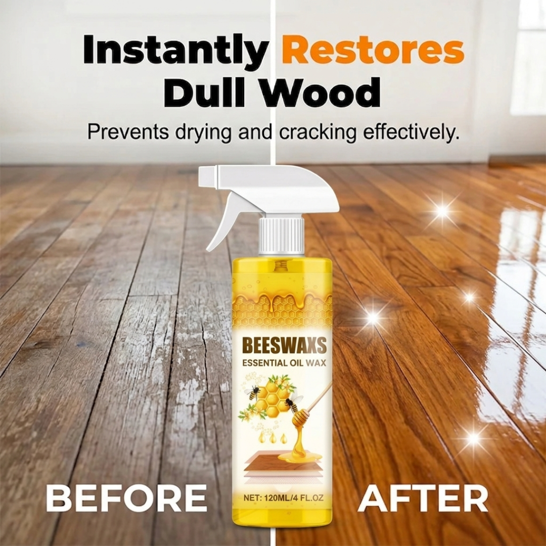 ScratchErase Beeswax Floor Spray - 2026 Expert-Formulated Wood Renewal Formula🔥SUMMRT SALE 60% OFF🔥