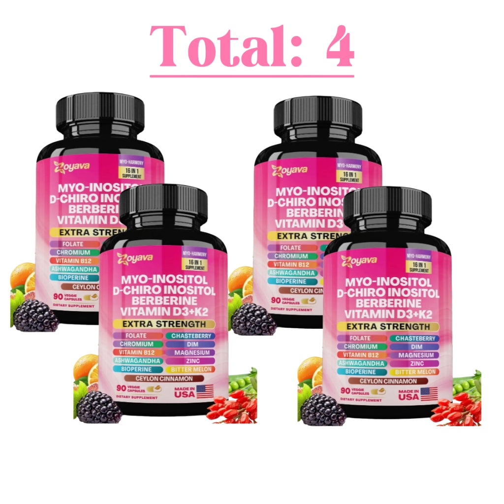 Myo Inositol Supplement (90 Vegan Capsules)