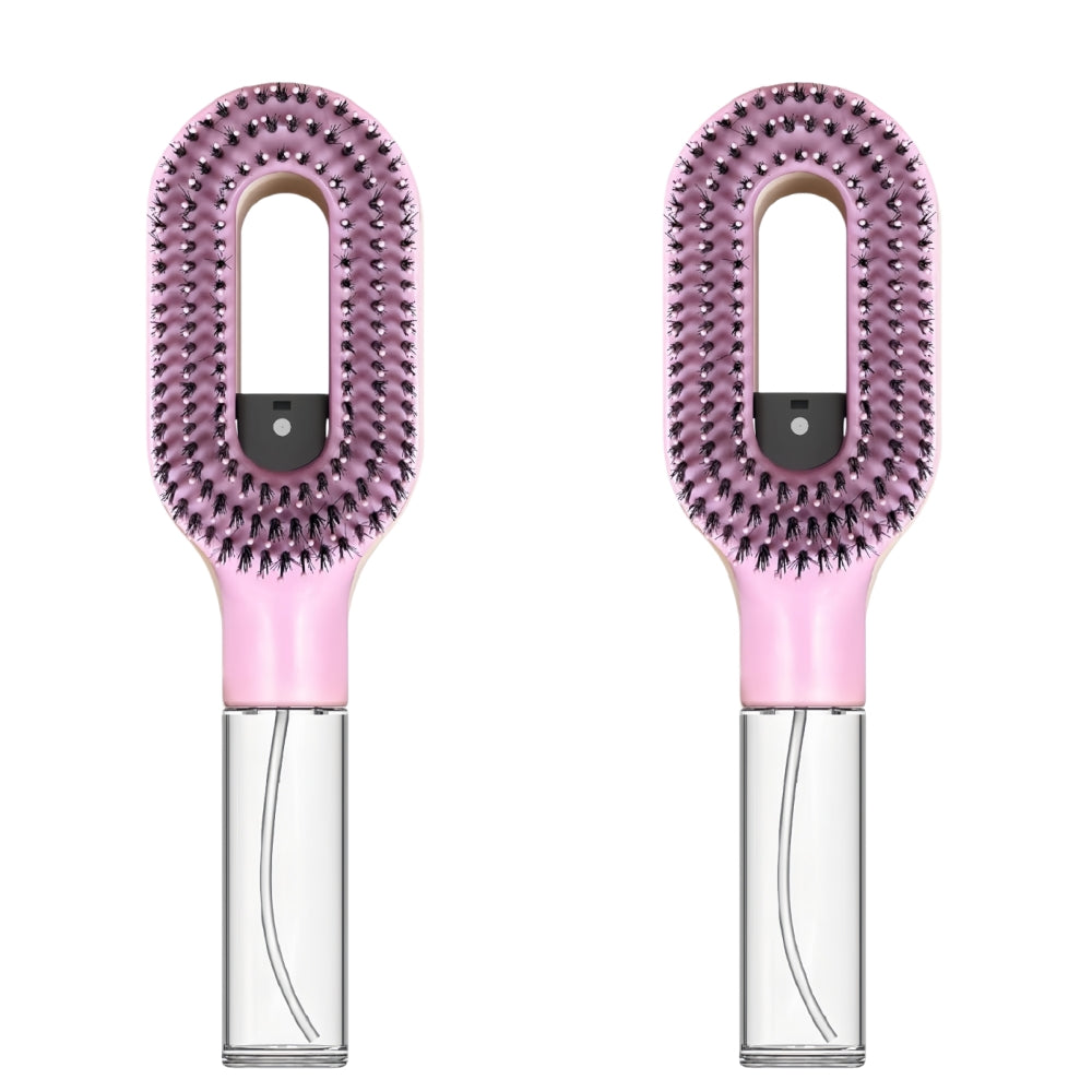 2-in-1 Spray Detangling Brush – Anti-Frizz, No-Tangle & 50ml Reservoir