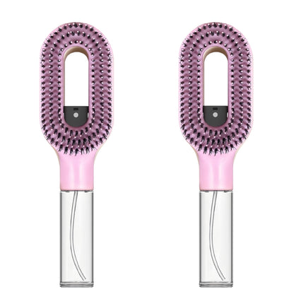 2-in-1 Spray Detangling Brush – Anti-Frizz, No-Tangle & 50ml Reservoir