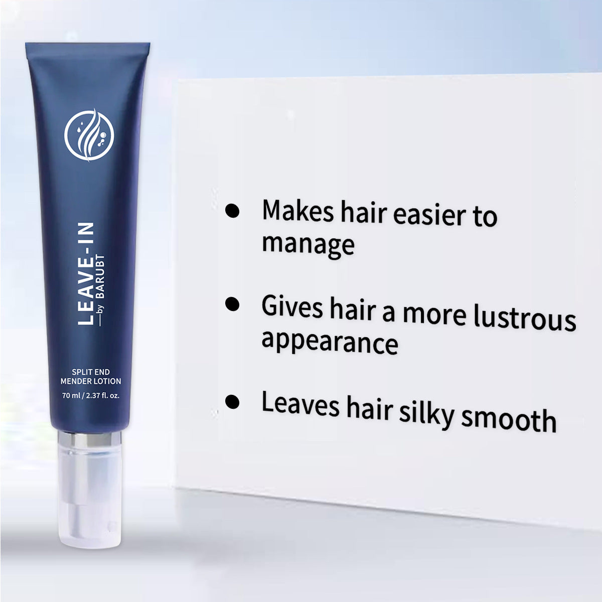Rejuvabeads Split End Mender Lightweight Leave-In Serum with Rejuveniqe for Instant Repair