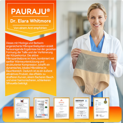 Moringa & Berberine 4-in-1 Micro-Particle Thermal Shaping Shorts – For a Feeling of Firmness & Comfort