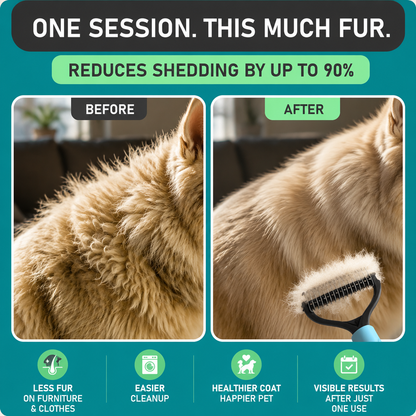 Remove Mats, Tangles & Loose Fur Without Hurting Your Pet