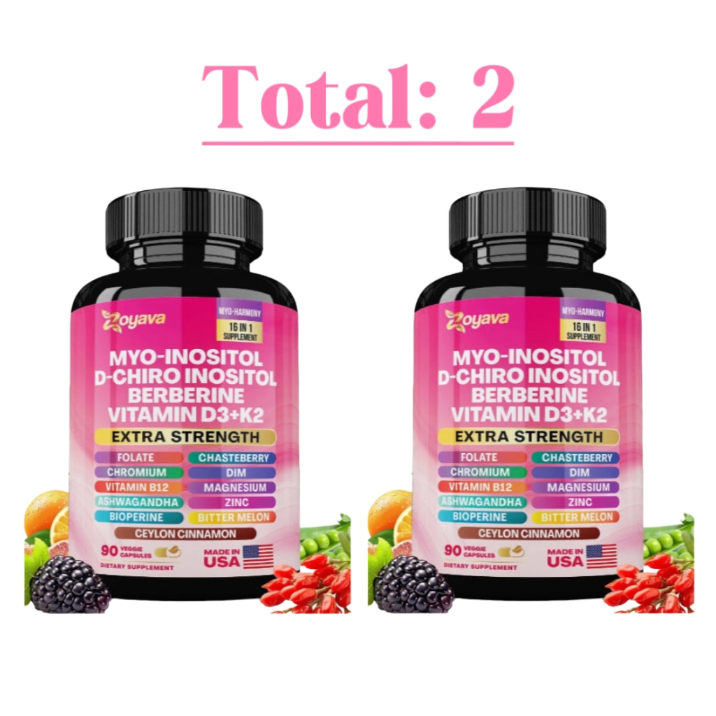 Myo Inositol Supplement (90 Vegan Capsules)