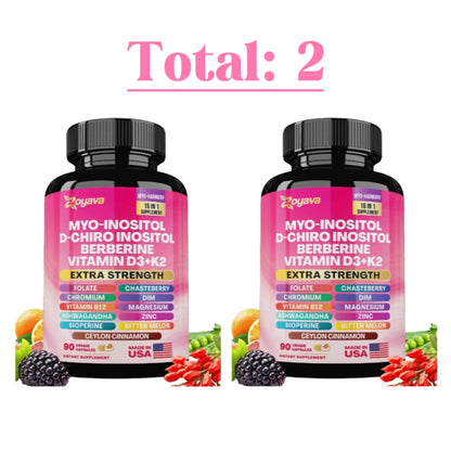 Myo Inositol Supplement (90 Vegan Capsules)