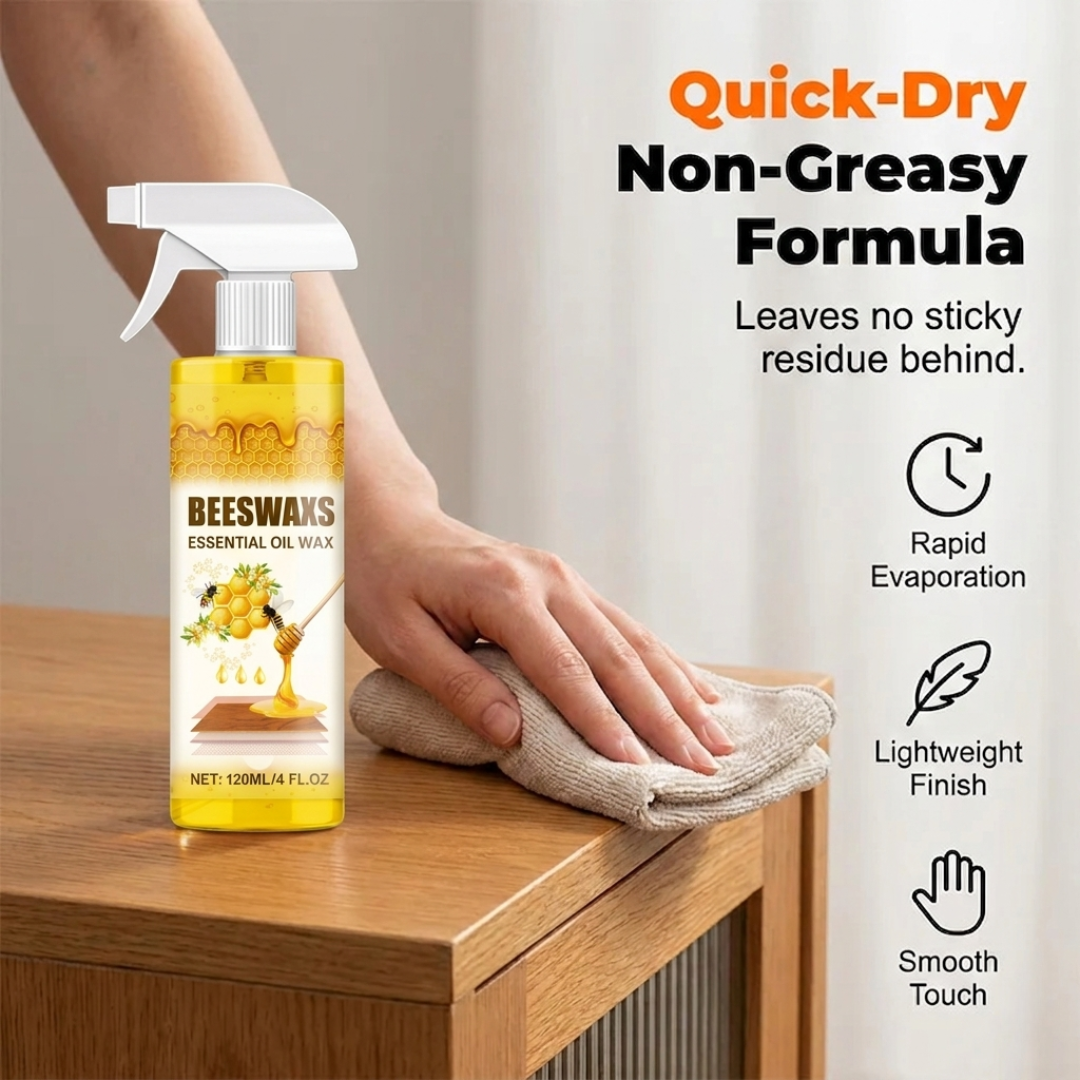 ScratchErase Beeswax Floor Spray - 2026 Expert-Formulated Wood Renewal Formula🔥SUMMRT SALE 60% OFF🔥
