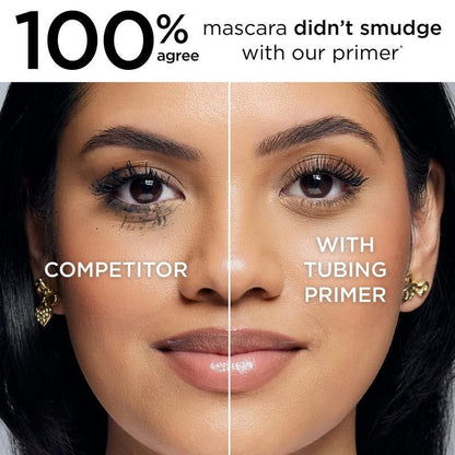 Lash cocktail - tubing mascara & primer for Longer, Full Sizeer, Volumized & Moisturized Lashes, Infused with Hyaluronic Acid, Non-Toxic, Vegan & Cruelty Free