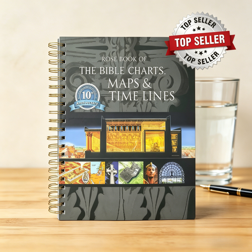 The Book of Bible Charts, Maps, and Time LinesThe ULTIMATE visual Bible resource is here! 230 pages of maps, timelines, and charts on everything: miracles, parables, apostles, feasts, and prophecies.