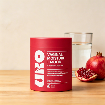 URO Vaginal Moisture& Mood Capsules ， Support Vaginal Moisture, Mood & Relaxation  -30 Servings