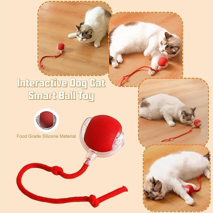 Interactive Dogs & Cats Ball - Smart Interactive Toys for Pets🐶🐱🐾