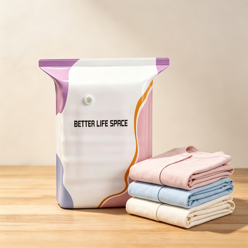 Save Up To 80% More Closet Space — No Vacuum Or Pump Required.Compress bulky bedding, blankets and seasonal clothing in seconds while keeping everything clean, dry and organized.