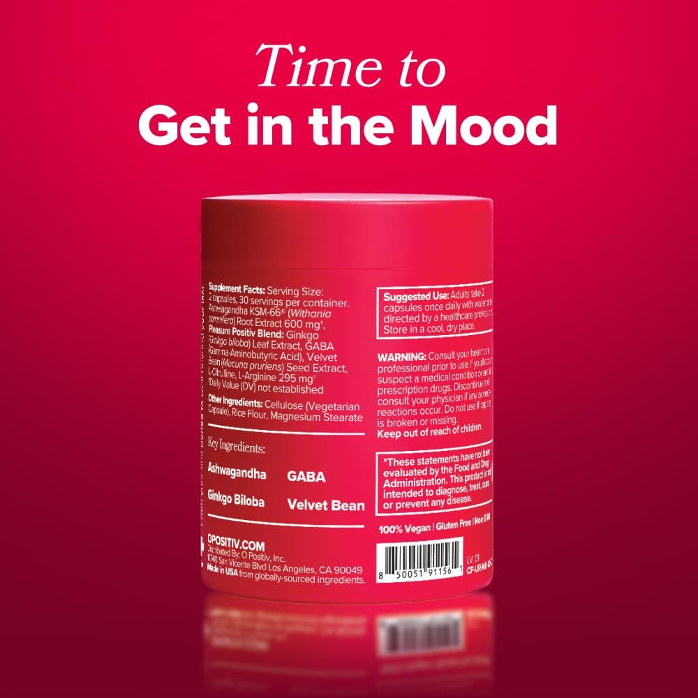 URO Vaginal Moisture & Mood Formulated to Support Vaginal Moisture, Mood & Relaxation  -30 Servings