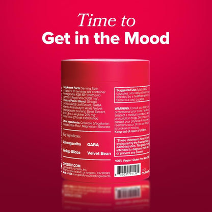 URO Vaginal Moisture & Mood Formulated to Support Vaginal Moisture, Mood & Relaxation  -30 Servings
