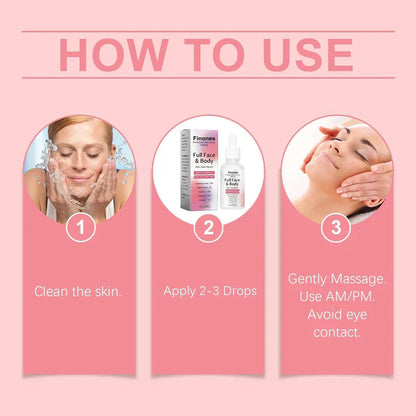 5-in-1 Anti-Aging Serum: Vitamin C Face & Body Serum to Hydrate, Firm & Reduce Wrinkles.