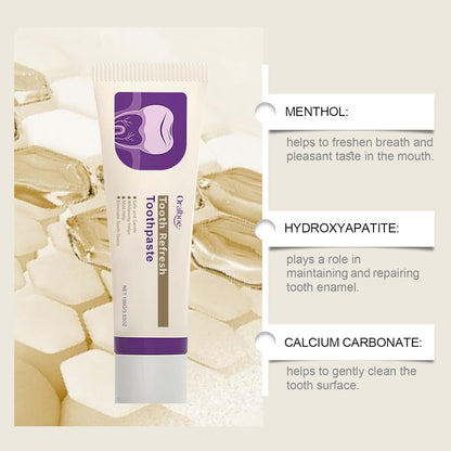 Whitening Toothpaste for Fresh Breath - Gentle Mint Formula, Stain Removal, Oral Care, Teeth Cleaning, Minty Freshness ,Suitable for the whole family(100g)