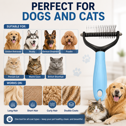 Remove Mats, Tangles & Loose Fur Without Hurting Your Pet