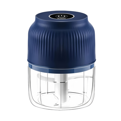 Wireless USB Mini Electric Chopper – 300ml Food Processor for Garlic, Meat, Vegetables & Onion (Portable, Rechargeable)