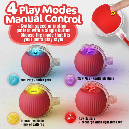 Interactive Dogs & Cats Ball - Smart Interactive Toys for Pets🐶🐱🐾