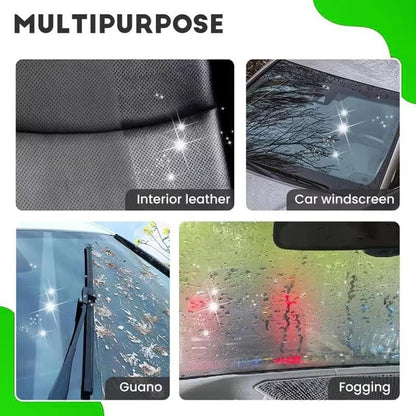 Upgraded Car Glass Oil Film Cleaner Sponge ✨