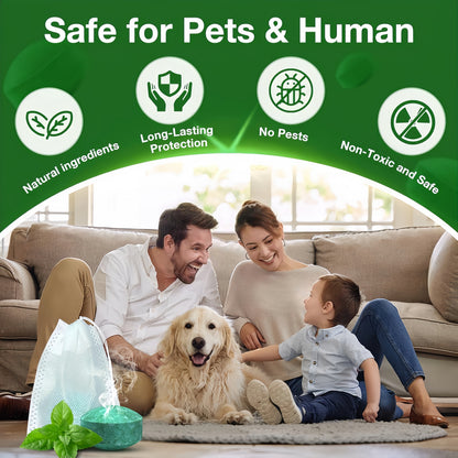 Peppermint Oil Rodent Repellent – Indoor/Outdoor Deterrent for Mice, Rats, Ants, Roaches & Spiders